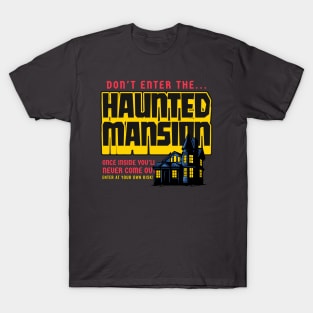 Haunted Mansion Haunted House Halloween Spooky Season T-Shirt